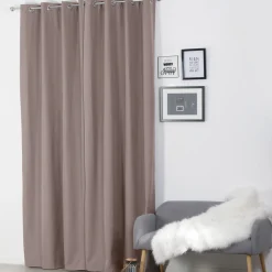 atmosphera Cortinas>Cortina Aislante Gris Pardo 140x260Cm