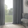 atmosphera Cortinas>Cortina Aislante Gris 140x260Cm