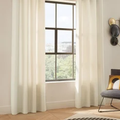 atmosphera Cortinas>Cortina aislante marfil 140x260cm