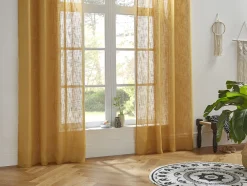 atmosphera Cortinas>Cortina Alton Ocre 140x240Cm