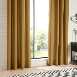 atmosphera Cortinas>Cortina ANJALI caramelo 135x240cm