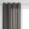 atmosphera Cortinas>Cortina ANJALI gris oscuro 135x240cm