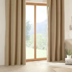 atmosphera Cortinas>Cortina Bouclette Gris Pardo 140x260cm