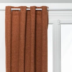 atmosphera Cortinas>Cortina Bouclette Terracota 140x260cm