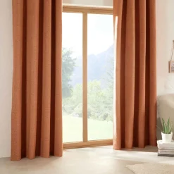 atmosphera Cortinas>Cortina Bouclette Terracota 140x260cm