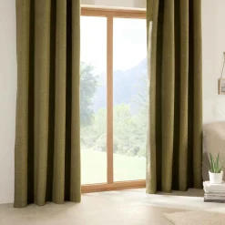 atmosphera Cortinas>Cortina Bouclette Verde 140x260cm