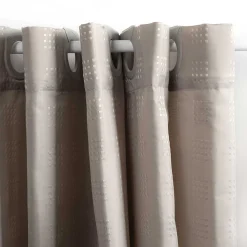 Cortinas Y Alfombras Antideslizantes>Cortina De Ducha Gris Pardo 180x200cm