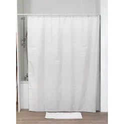 Cortinas Y Alfombras Antideslizantes>Cortina De Ducha Poliéster 180x200Cm
