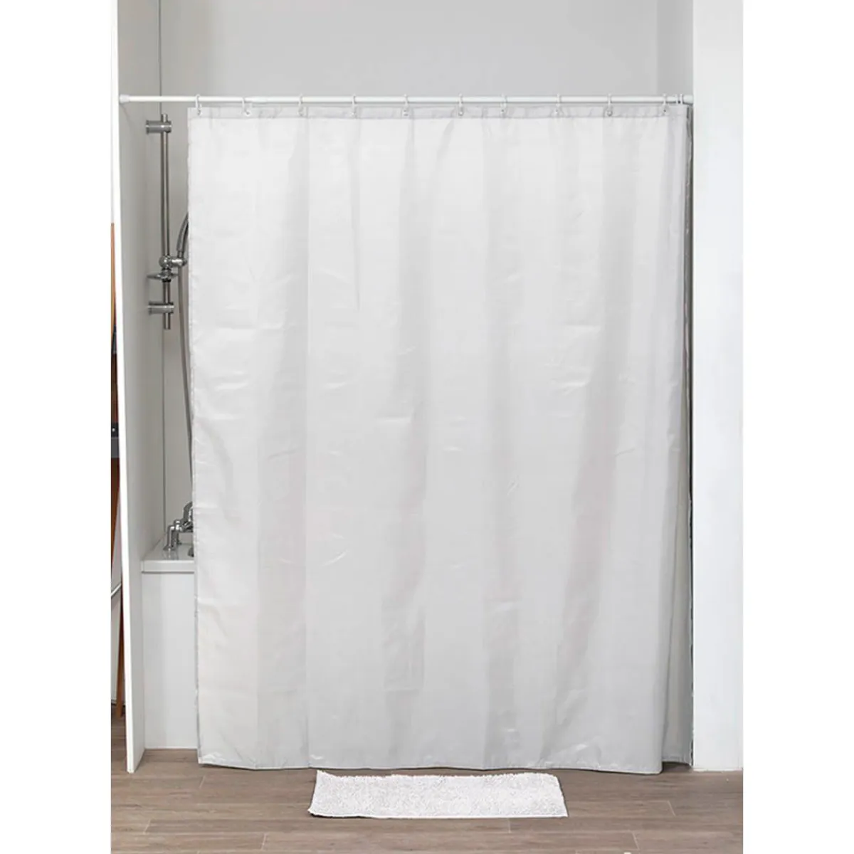 Cortinas Y Alfombras Antideslizantes>Cortina De Ducha Poliéster 180x200Cm