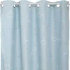 Niños atmosphera4kids Téxtil>Cortina Dinosaurios Azul 140x260Cm