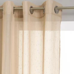 atmosphera Cortinas>Cortina Efecto Rayas Beige 140x240Cm