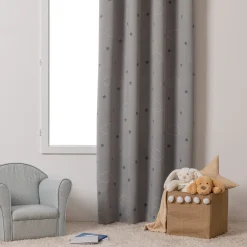 Niños atmosphera4kids Téxtil>Cortina Gris Fluorescente 140x250Cm