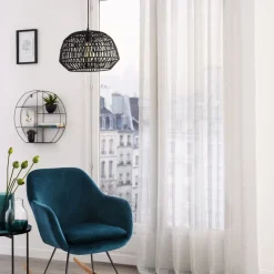 atmosphera Cortinas>Cortina Louis Blanca 140x240Cm