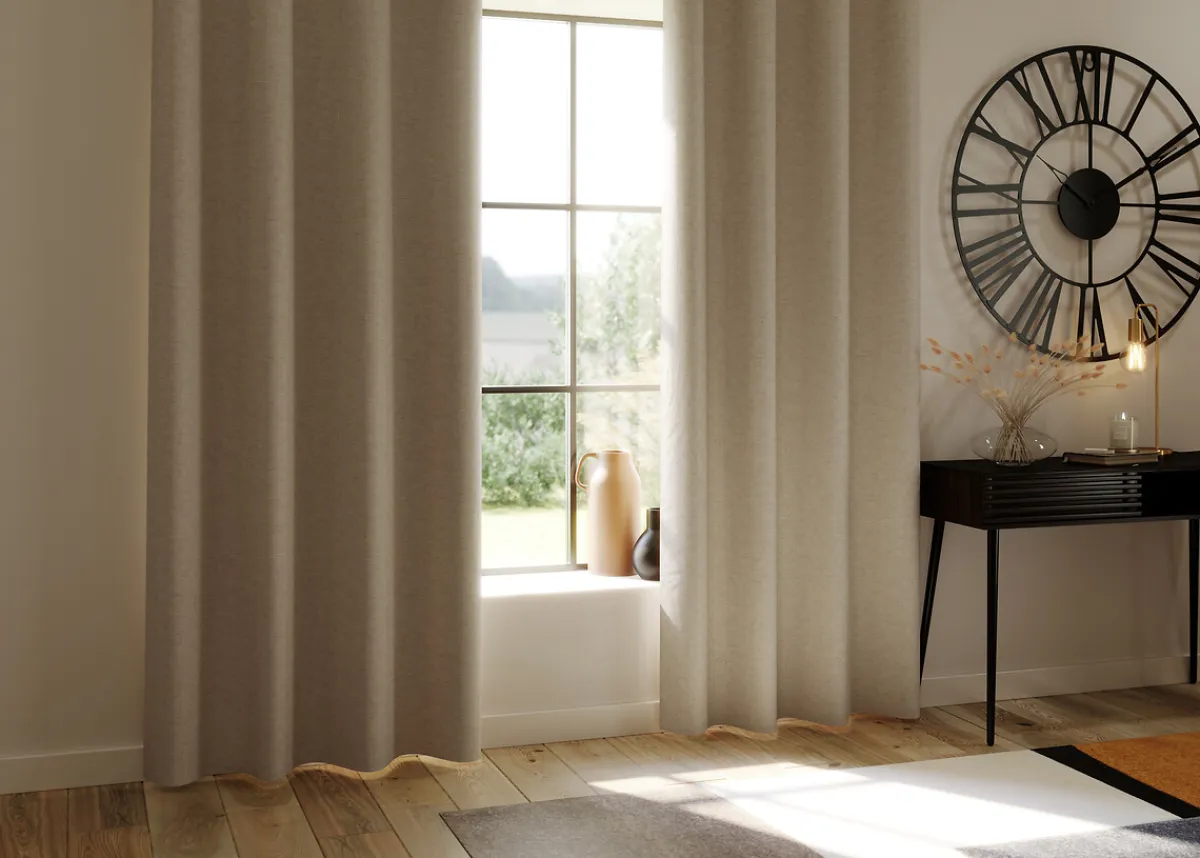 atmosphera Cortinas>Cortina Opaca Color Beige 140x260Cm