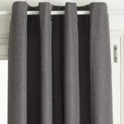 atmosphera Cortinas>Cortina Opaca Gris Oscuro 140x260Cm