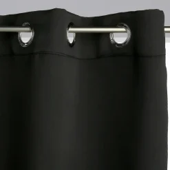 atmosphera Cortinas>Cortina Opaca Negra 140x260Cm