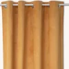 atmosphera Cortinas>Cortina OTTO amarillo de terciopelo 140x260cm
