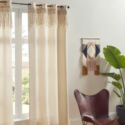 atmosphera Cortinas>Cortina Rituality Macramé 140x260Cm