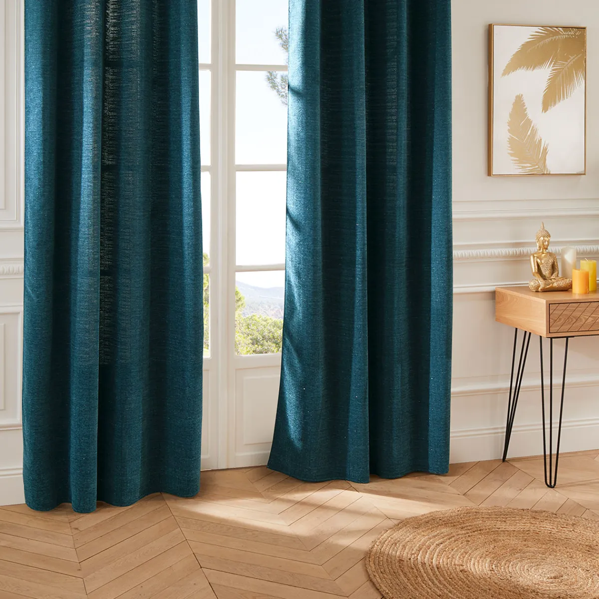 atmosphera Cortinas>Cortina The Collector Azul 140x260Cm