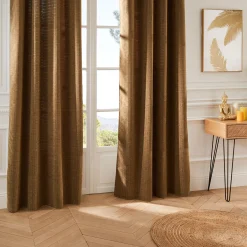 atmosphera Cortinas>Cortina THE COLLECTOR Ocre 140x260Cm
