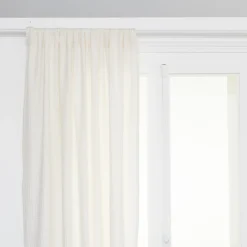 atmosphera Cortinas>Cortina The Floral Waffle Blanca 130x160cm