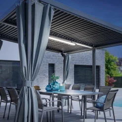 hespéride Complementos>Cortinas para pérgola AVILA 4x3m