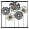 atmosphera Lienzos Y Cuadros Decorativos>Cuadro Deco Metal Flor 50x50Cm