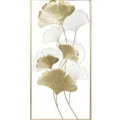 atmosphera Lienzos Y Cuadros Decorativos>Cuadro Decorativo Ginko Metal 50x100Cm