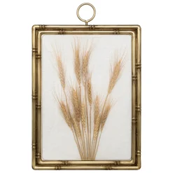 atmosphera Lienzos Y Cuadros Decorativos|Estilo Rústico>Cuadro Decorativo Jonas Trigo De Mdf Y Metal 47cm