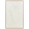 atmosphera Lienzos Y Cuadros Decorativos>Cuadro decorativo KOHANA con relieve blanco