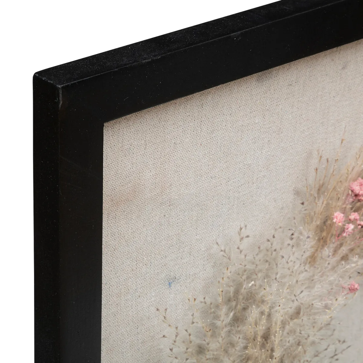 atmosphera Marcos Y Fotos|Estilo Rústico>Cuadro decorativo NIA com flores secas 55x55cm