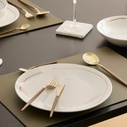 5five Cuchillería>Cubertería de 24 piezas marrón