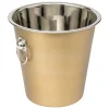 Accesorios De Bar>Cubitera Dorada De Acero 21.5cm