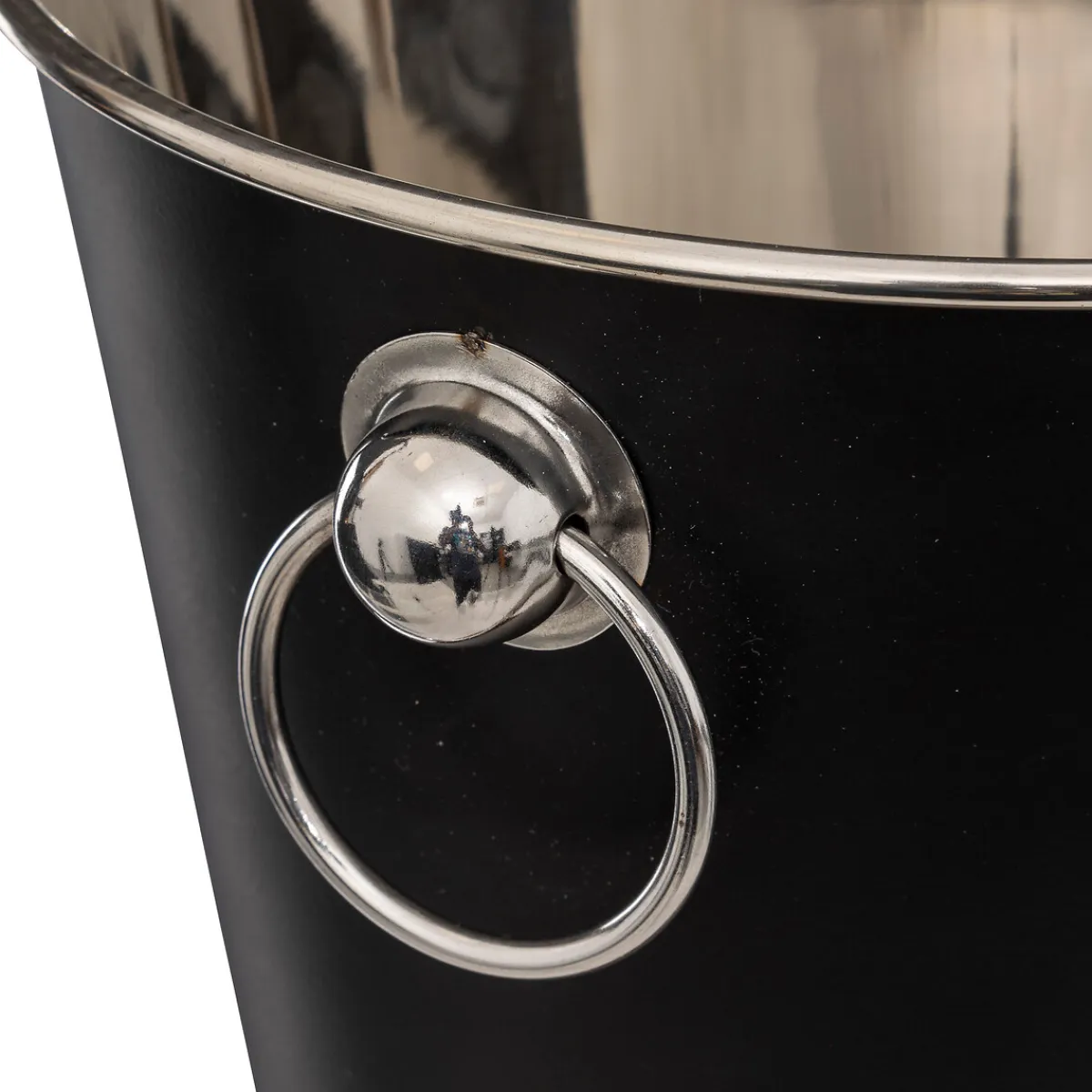 Accesorios De Bar>Cubitera Mangoo Color Negro 21x21x22Cm