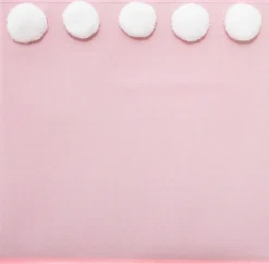 Niños atmosphera4kids Almacenamiento>Cubo De Almacenaje C/Pompones 29x29Cm