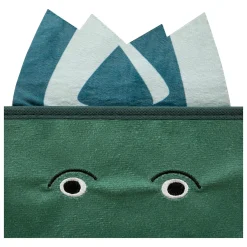 Niños atmosphera4kids Almacenamiento>Cubo De Almacenaje Dino Verde 29x29Cm