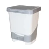 Auxiliares De Limpieza>Cubo De Basura Con Pedal 20L Blanco