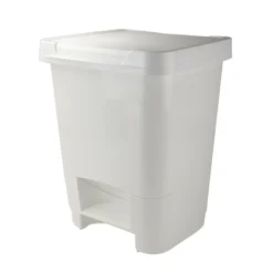 Auxiliares De Limpieza>Cubo De Basura Con Pedal 20L Blanco