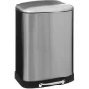 Botes De Basura Y Contenedores De Reciclaje>Cubo De basura De Acero Inoxidable 50L