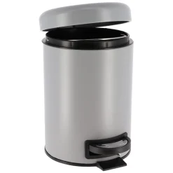 Cubos>Cubo De Basura P/Baño Cierre Suave 3L