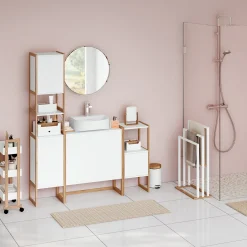 5five Cubos>Cubo De Basura P/Baño De Plast.C/Tapa 5L