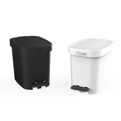 Cubos>Cubo De Basura P/Baño De Plástico 10L
