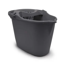 deborla Auxiliares De Limpieza>Cubo Ovalado De Plast.Con Pico 15L Gris