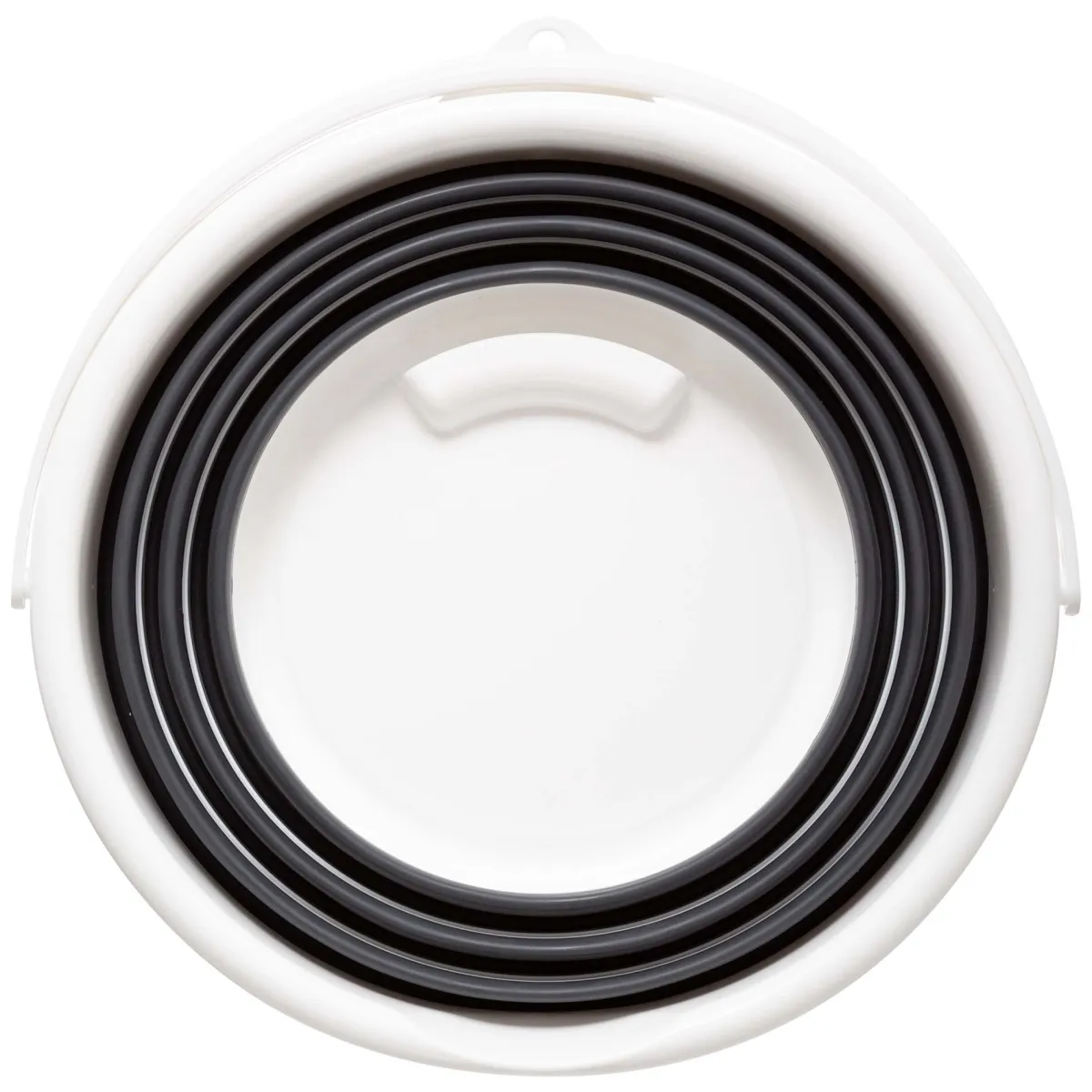 5five Cestas Y Palanganas>Cubo Retráctil 10L Blanco/Gris