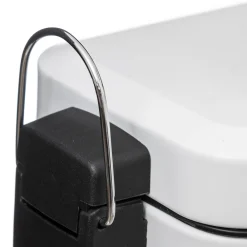 5five Cubos>Cubo wc rectangular blanco 5L