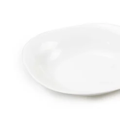 Tazas Y Tazones>Cuenco Cuadrado Cerámica Blanco 18Cm