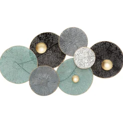 atmosphera Lienzos Y Cuadros Decorativos>Decoración De Pared Nenuphar 90x51x7Cm