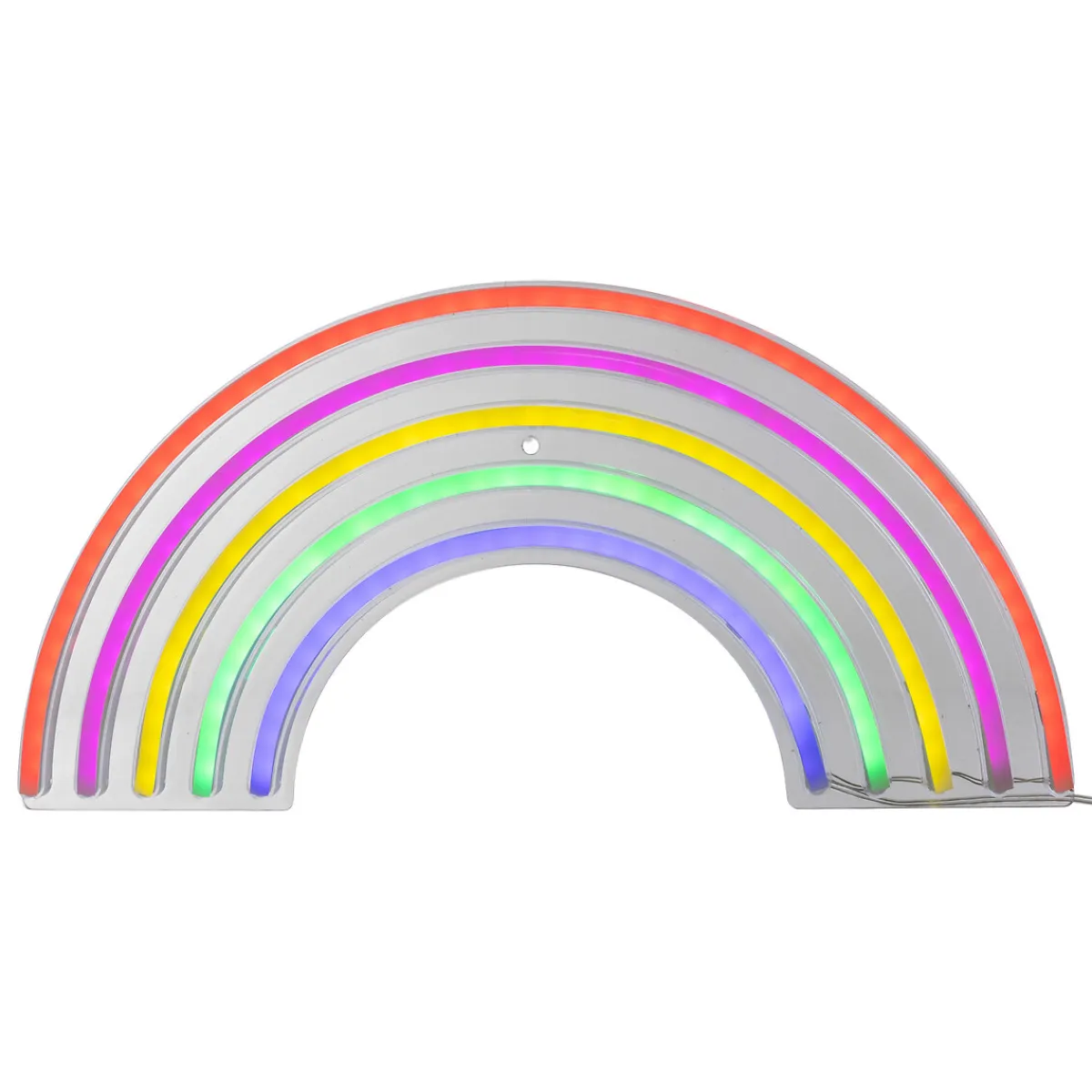 atmosphera Complementos>Decoración mural led neón arco iris