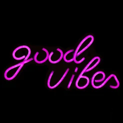 atmosphera Complementos>Decoración mural led neon good vibes