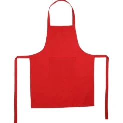 atmosphera Delantales, Asas Y Paños>Delantal Rojo Con Bolsillo 60x80Cm